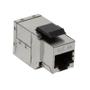 LOGILINK - Keystone Inline Coupler 2xRJ45 Cat.6A STP, snap-in mounting