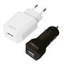 LOGILINK USB Charger Set Car & AC F-FEEDS