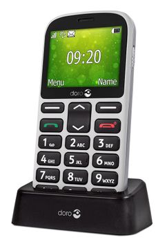 DORO 1362 -peruspuhelin Dual-SIM, valkoinen (7377)