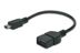 ASSMANN Electronic Digitus USB2.0 Cable OTG. Type MiniB-A. M/F. 15cm Factory Sealed