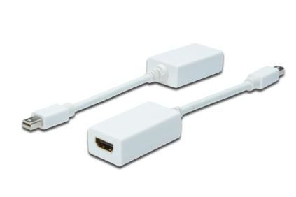 ASSMANN Electronic DIGITUS DISPLAYPORT ADAPTERCABLE MINI DP HDMI TYPE A NS (AK-340411-001-W)