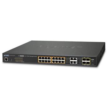 PLANET IPv6/ IPv4,  16-Port Managed (GS-4210-16UP4C)