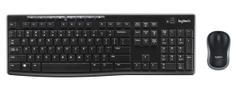 Logitech MK270 Wireless Combo - tastatur- og mussett - Tysk Inn-enhet