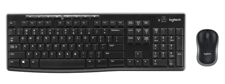 Logitech MK270 Wireless Combo - tastatur- og mussett - Tysk Inn-enhet (920-004511)