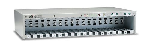 Allied Telesis s Media Conversion Rack-Mount Chassis - Modular expansion base - 2U - TAA Compliant (AT-MMCR18-60)