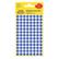 AVERY 3591 Handwriting labels removable Ø8 blue (416)