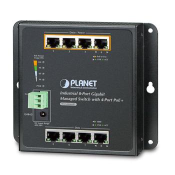 PLANET IP30, IPv6/ IPv4,  8-P 1000TP (WGS-804HPT)