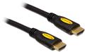 DELOCK Cable High Speed HDMI with Ethernet - HDMI-A male > HDMI-A male 4K 0.5 m