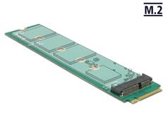 DELOCK Adapter M.2 Key M male > M.2 Key E slot