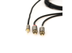 STOLTZEN Lydkabel 3,5mm - 2xRCA flex 3 m Myk, feksibel kabel, 2 x 3mm, gold conn.