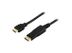 LinkIT LinkIT DisplayPort ver.1.3 til HDMI 1 m. Svart, DP ver. 1.3, 4Kx2K@60Hz