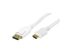 LinkIT DisplayPort - HDMI-kabel m/ljud Envägs. DP 1.2 till HDMI 2.0. 2 meter. Vit