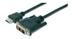 LinkIT HDMI kabel A han - DVI-D han, 1 meter HDMI M - DVI M (18+1)