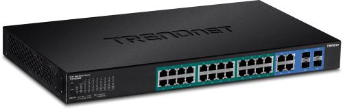 TRENDNET 28-PORT GIGABIT WEB SMART POE+ SWITCH (370W) IN (TPE-5028WS)