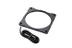 PHANTEKS Halos Lux 120 RGB LED Fan Frame Aluminium Sort, RGB lighting kit, 120mm