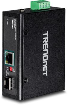 TRENDNET HARDENED INDUSTR SFP TO GIGABIT UPOE MEDIA CONVERTER IN (TI-UF11SFP)
