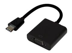 LinkIT USB C 3.1 VGA Hun adapter svart Gen 1 , 1080p , 20 cm kabel