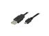 LinkIT USB 2.0, A - micro B, 0,5m, svart