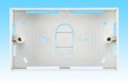 LinkIT Wall box 146 x 86 x 45mm Extra deep 45 mm| double hallway (LT_PVB_1468645)