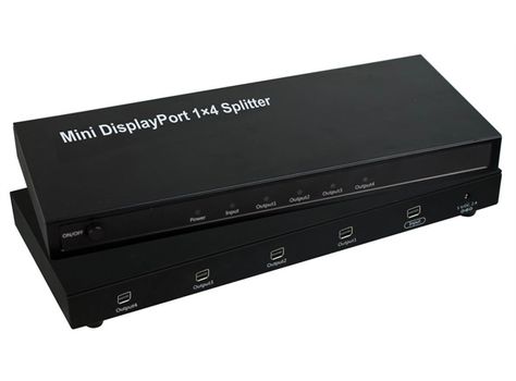 LinkIT MiniDisplayport splitter 1:4 Opptil 4K2K, 60Hz, Mini-DisplayPort 1.2a (MDP-104)
