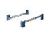 LinkIT Universal Shallow Rack Rails, 1U Monteringsdybde 254 - 711mm