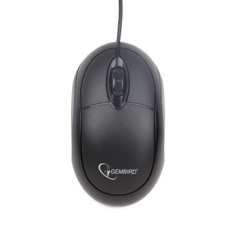 GEMBIRD Optical mouse 1000 DPI, USB, black (MUS-U-01)