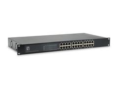 LEVELONE 24P GB POE SWITCH 802.3AF/AT POE 630W                         IN ACCS