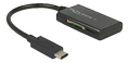 DELOCK USB 3.1 Gen 1 Kortläsare, USB-C hane, 4 kortplatser, svart