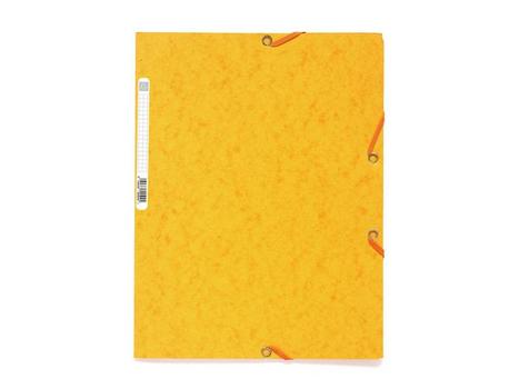 EXACOMPTA Strikkmappe EXACOMPTA A4 3 kl 400g gul (55509E*25)
