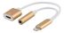 EPZI Lighting to sound adapter gold