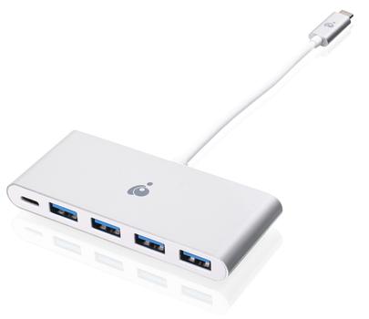 IOGEAR USB-C to 4 Port USB-A (GUH3C4PD)