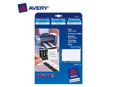 AVERY Visitkort AVERY laser 270g 85x54mm