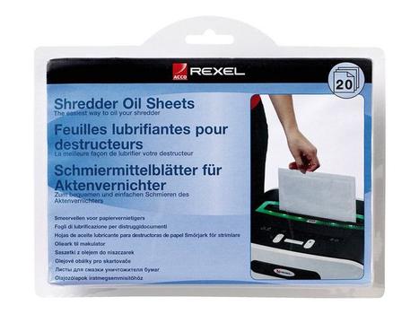 REXEL SHRD OIL SHEETS PACK(20) (2101949)