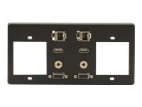 KRAMER TBUS-4 Inner Frame for 2 power sockets and connectors that I (T4F-2S)
