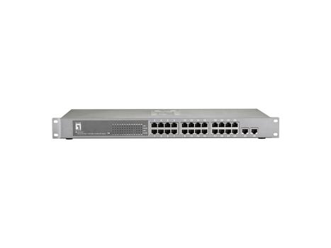 LEVELONE 26x FE PoE, GB SFP/RJ45 Combo F-FEEDS (FGP-2412W630)