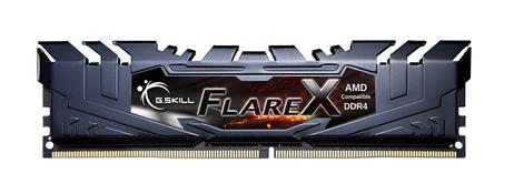 G.SKILL Flare X series - AMD Edition - DDR4 - sett - 16 GB: 2 x 8 GB - DIMM 288-pin - 3200 MHz / PC4-25600 - ikke-bufret (F4-3200C16D-16GFX)