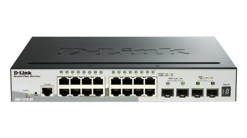D-LINK 52-Port Gigabit Stackable POE Smart Managed Switch including 4 10G SFP+ (DGS-1510-52XMP)
