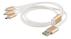 EPZI Multi charger USB C+Lighting+USB A 1m White