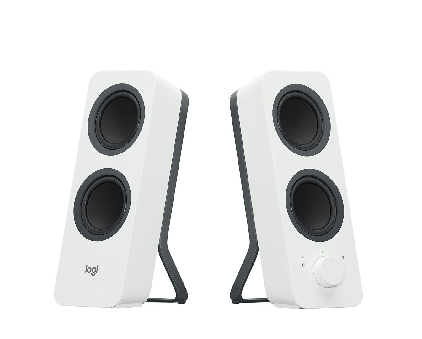 LOGITECH h Z207 - Speakers - for PC - - wireless Bluetooth 5 Watt (Total) - white | Synigo