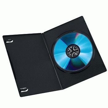 HAMA 1x10 DVD-Leerhülle Slim 50% Platzersparnis         51181 (51181)
