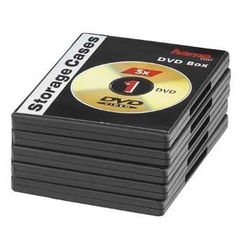 HAMA DVD-sleeves  5-Pack black                      51297 (51297)