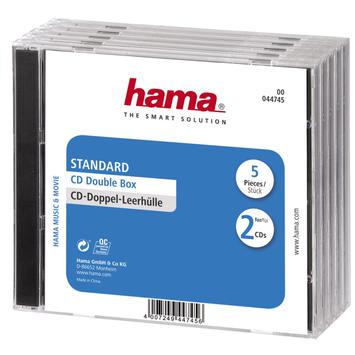 Hama "CD ""dbl."" tomcover 5-stykk" (44745)