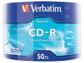 VERBATIM CD-R Verbatim [ 50 pcs, 700MB, 52x, wrap] EXTRA PROTECTION