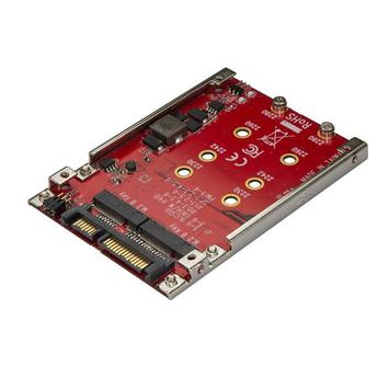 StarTech Dual-Slot M.2 Drive to SATA Adapter for 76cm Drive Bay - RAID	 (S322M225R)