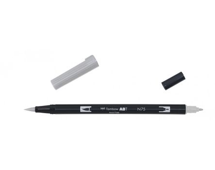TOMBOW Penselpenne Tombow Dual Brush N75 kold grå 3 (ABT-N75*6)