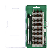 DELTACO Smartphone Repair Kit, 58 pcs, Precision CRV, green
