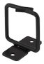 DELTACO Cable hook for vertical 19" mounting, 43x43mm, metal, black