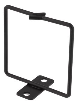 DELTACO Cable management 80x80 black (P-016PLD-1U $DEL)