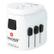 SKROSS World Adapter Pro Light m. USB, 2,4 A, 2- og 3-polers