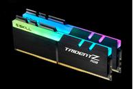 G.SKILL TridentZ RGB Series - AMD Edition - DDR4 - sett - 16 GB: 2 x 8 GB - DIMM 288-pin - 2400 MHz / PC4-19200 - ikke-bufret (F4-2400C15D-16GTZRX)